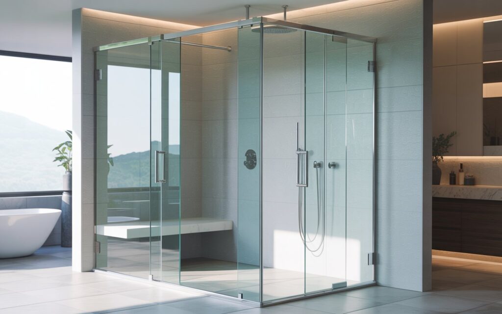 enclosure shower glass
