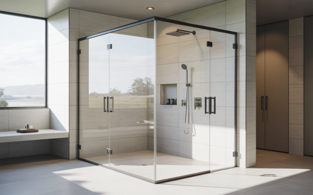 enclosure shower glass