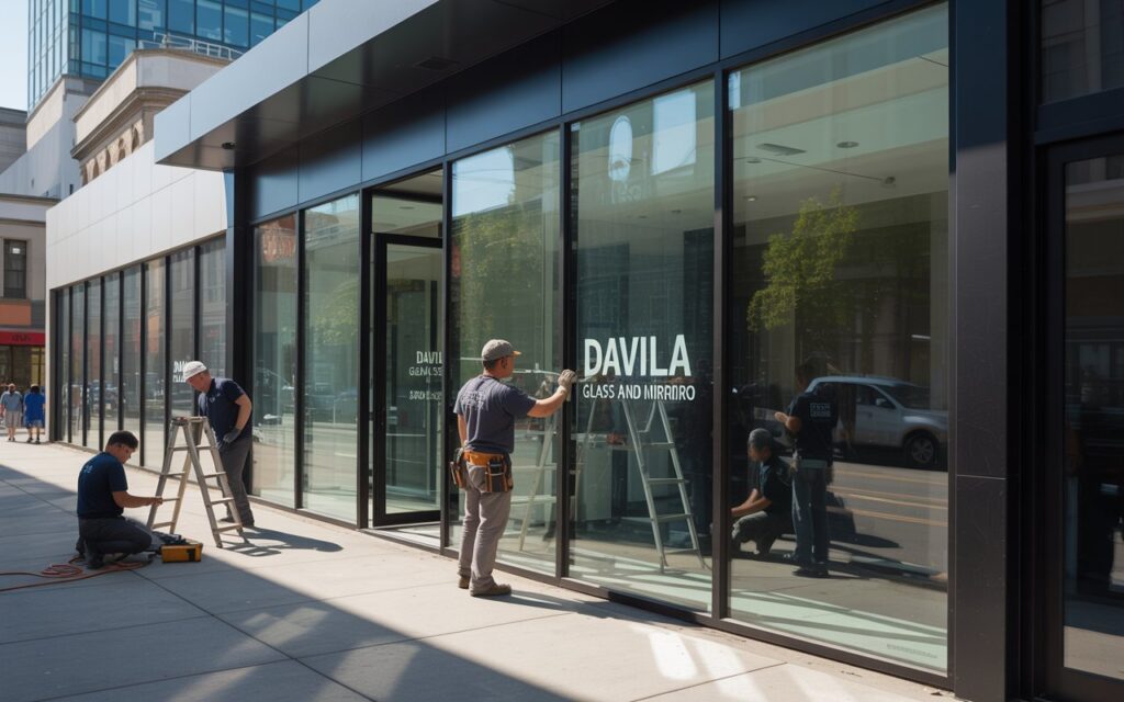 storefront glass​
