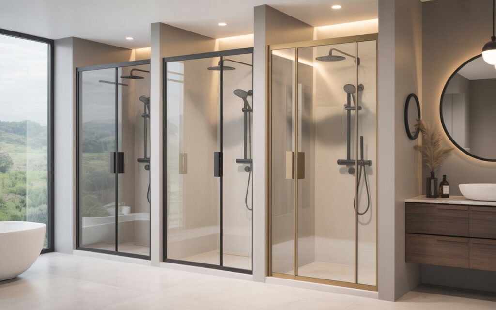framed shower enclosures