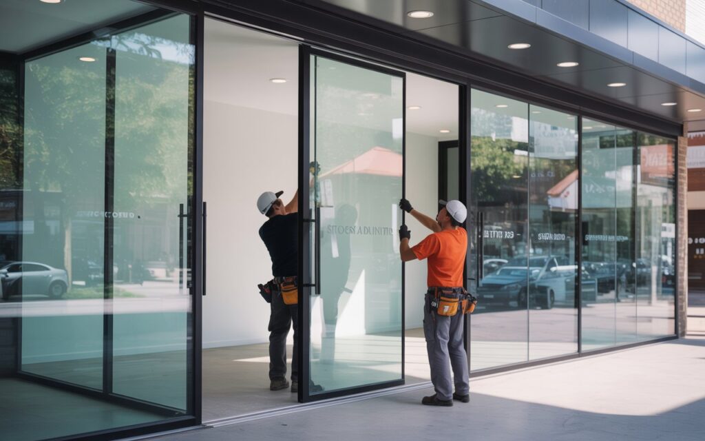 storefront glass installation