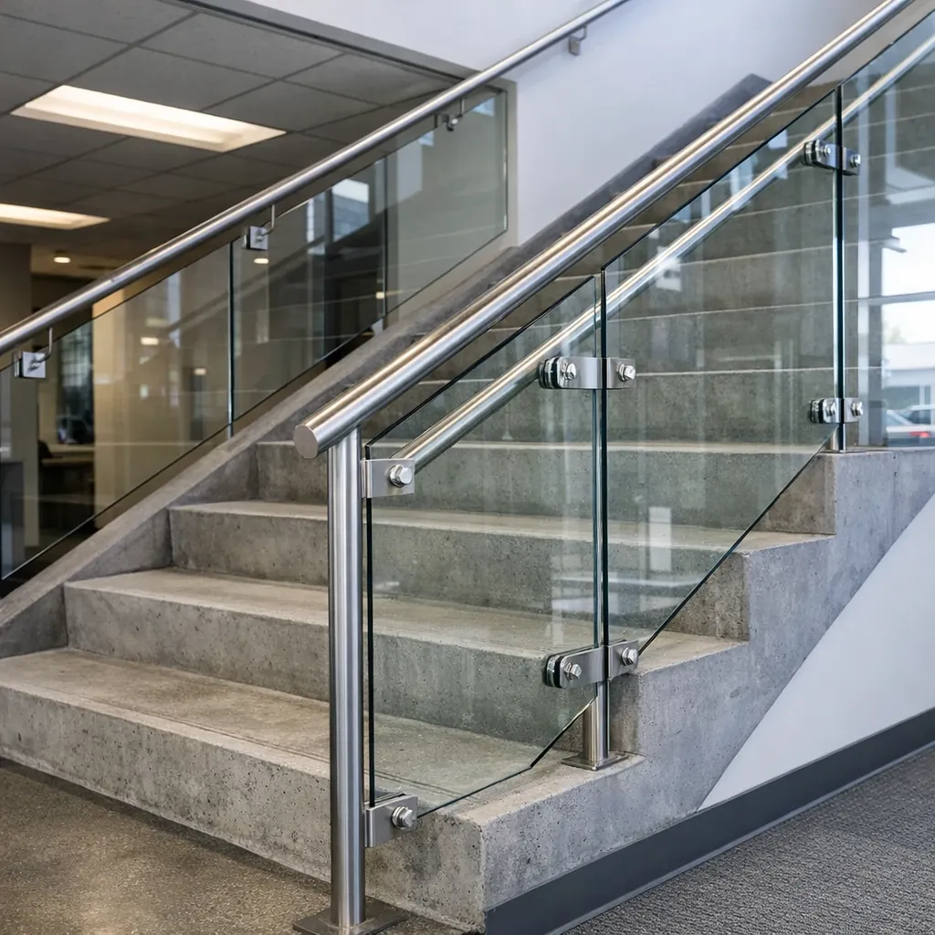 Commercial Glass Railing